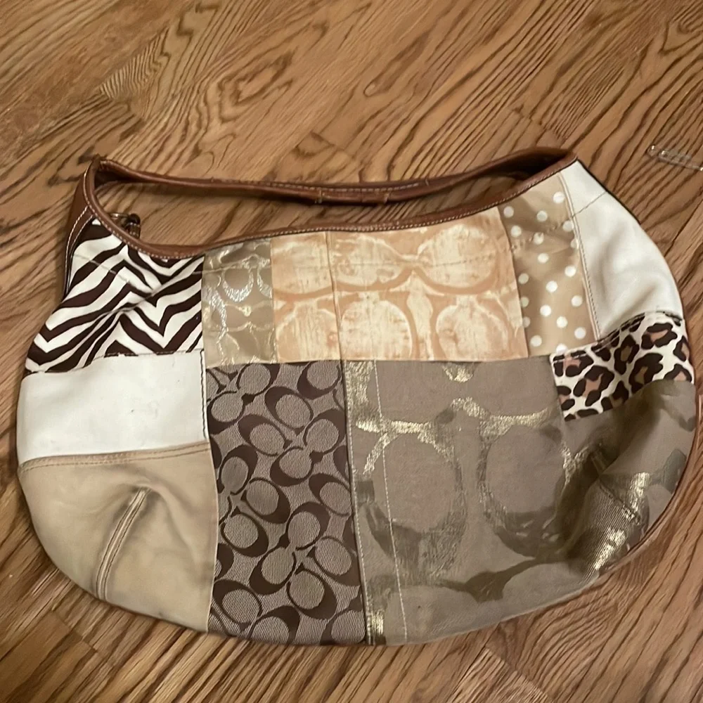 Coach patchwork bag - Picture 2 of 4